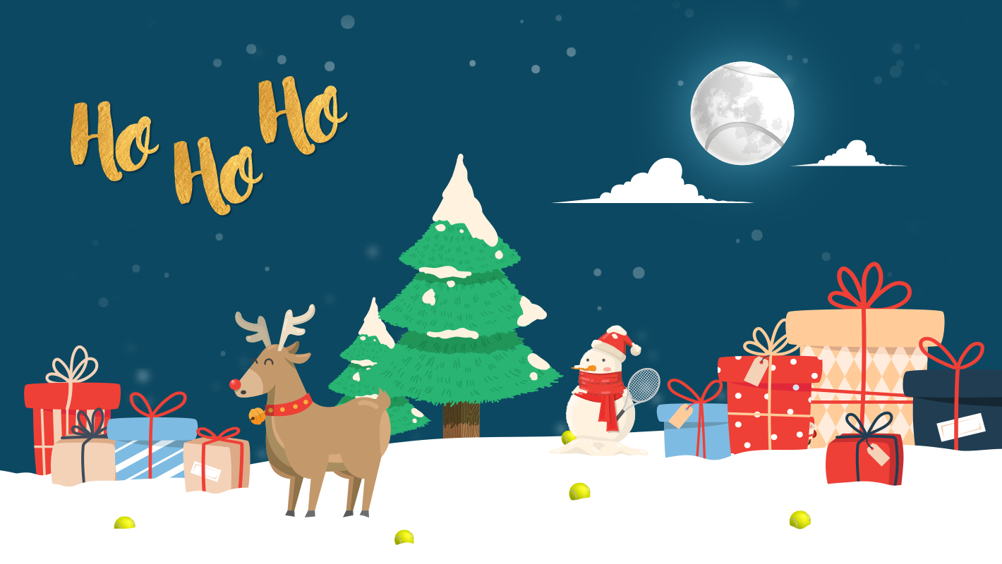 Jeu cadeau noel tennis