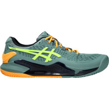 CHAUSSURES ASICS GEL RESOLUTION 9 TERRE BATTUE/ PADEL