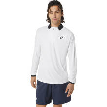 T-SHIRT ASICS COURT MANGUES LONGUES 1/2 ZIP