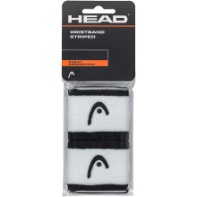 PAIRE DE SERRE POIGNETS HEAD SIMPLE 2.5" STRIPED