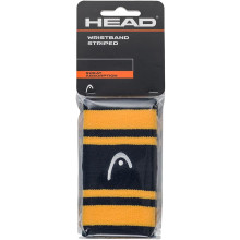PAIRE DE SERRE POIGNETS HEAD DOUBLE LARGEUR 5" STRIPED