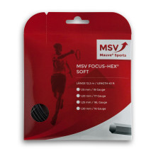 Cordage MSV Focus-Hex Soft Noir (12 Mètres)