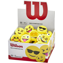 Boîte de 50 Antivibrateurs Wilson Emojis 