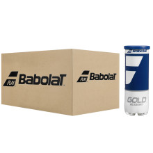 CARTON DE 24 TUBES DE 3 BALLES BABOLAT GOLD ACADEMY