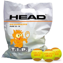 Sachet De 72 Balles Head T.I.P. Orange
