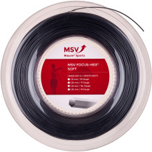 Bobine MSV Focus-Hex Soft Noir (200 Mètres)