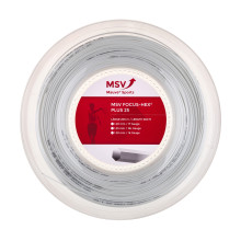 Bobine MSV Focus Hex Plus 25 Noir (200 Mètres)