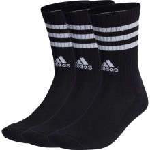 3 PAIRES DE CHAUSSETTES ADIDAS 3 BANDES CREW (MID)