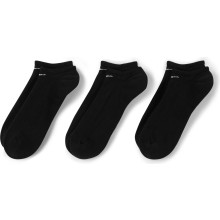 3 Paires De Chaussettes Nike Cushion Basses Noires