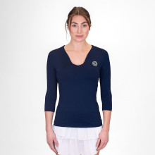 T-SHIRT BIDI BADU FEMME COL V  MANCHES LONGUES
