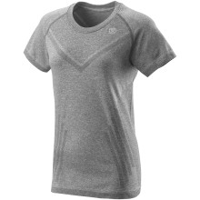 Tee-Shirt Wilson Femme Power SMLS Crew Gris 