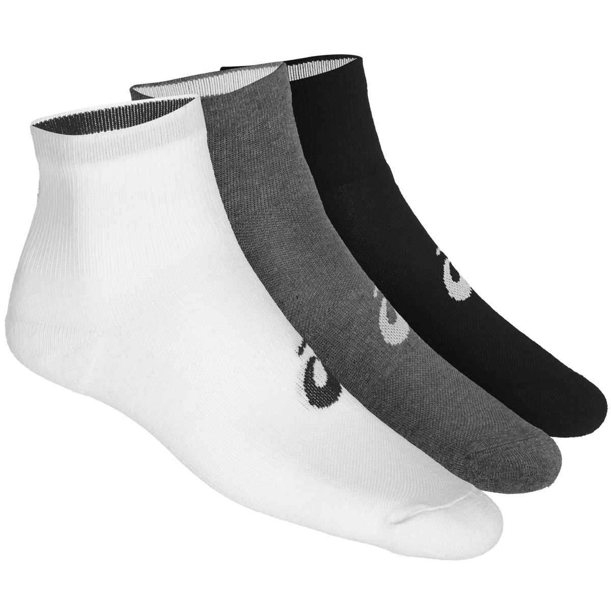 3 Paires De Chaussettes Asics Quarter