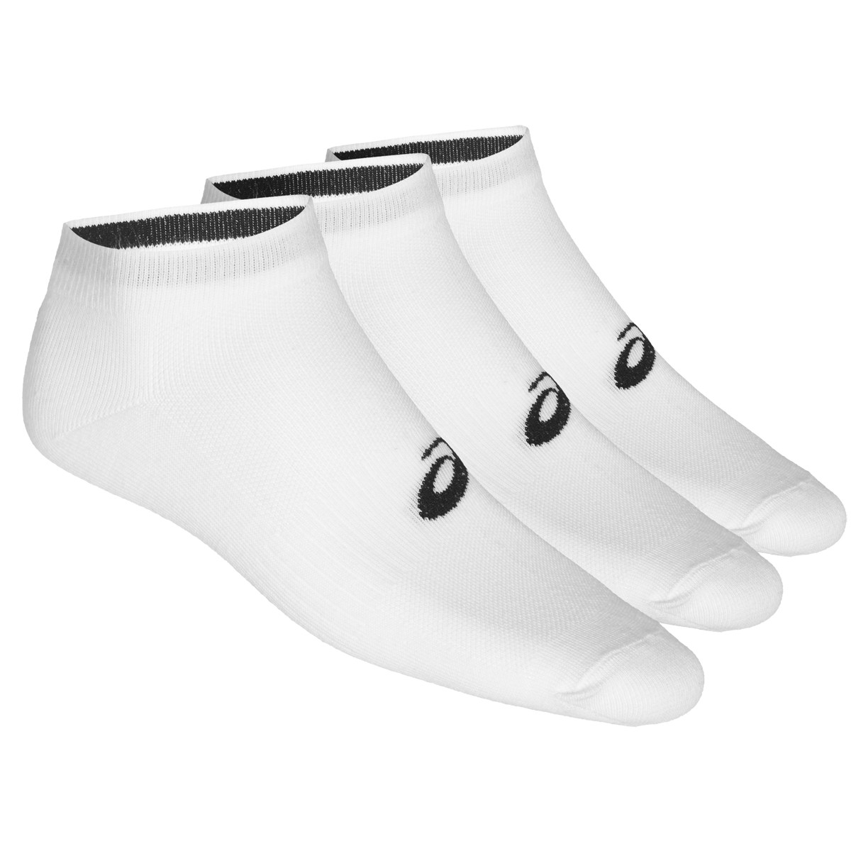 3 Paires de Chaussettes Asics Ped Blanches
