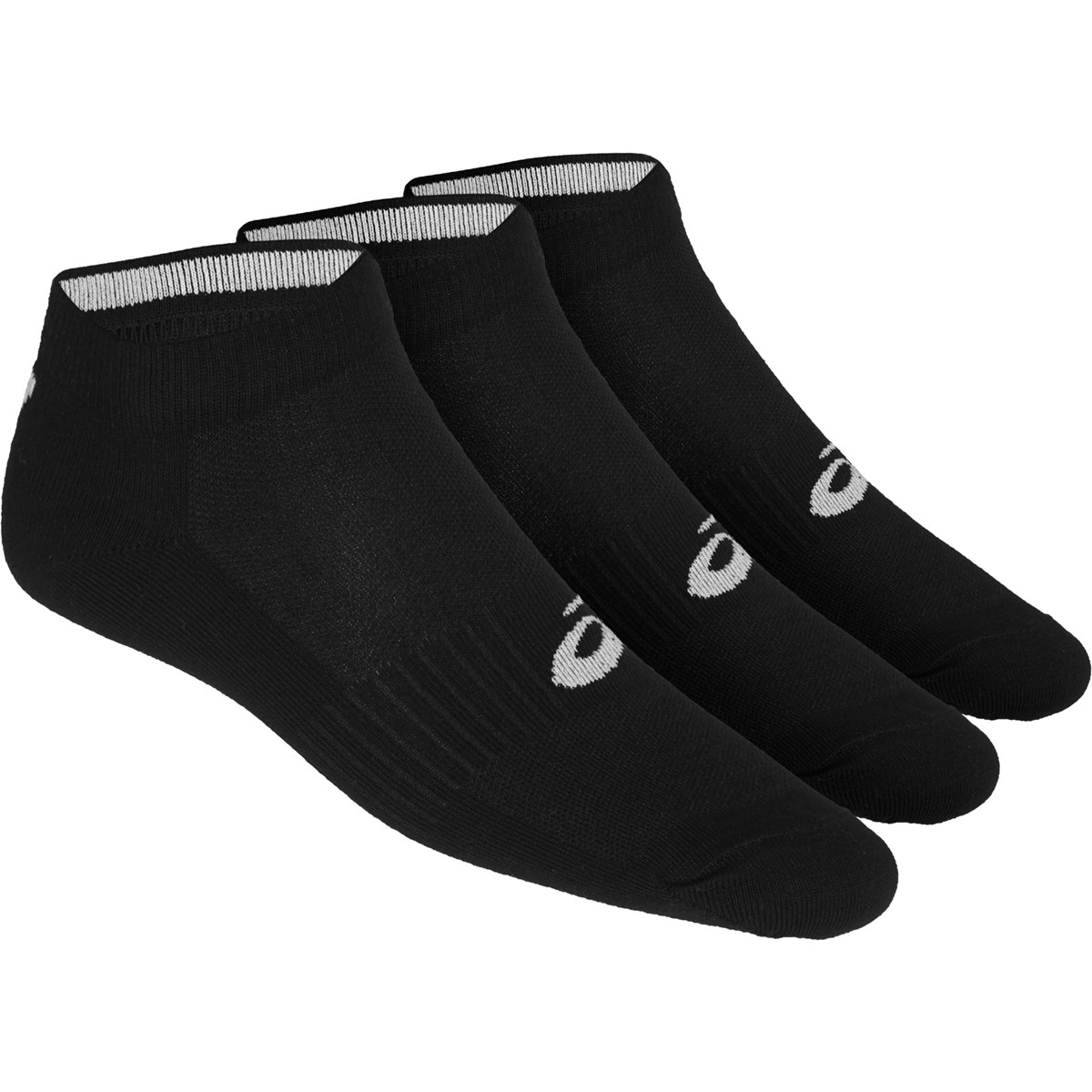 3 Paires de Chaussettes Asics Ped Noires