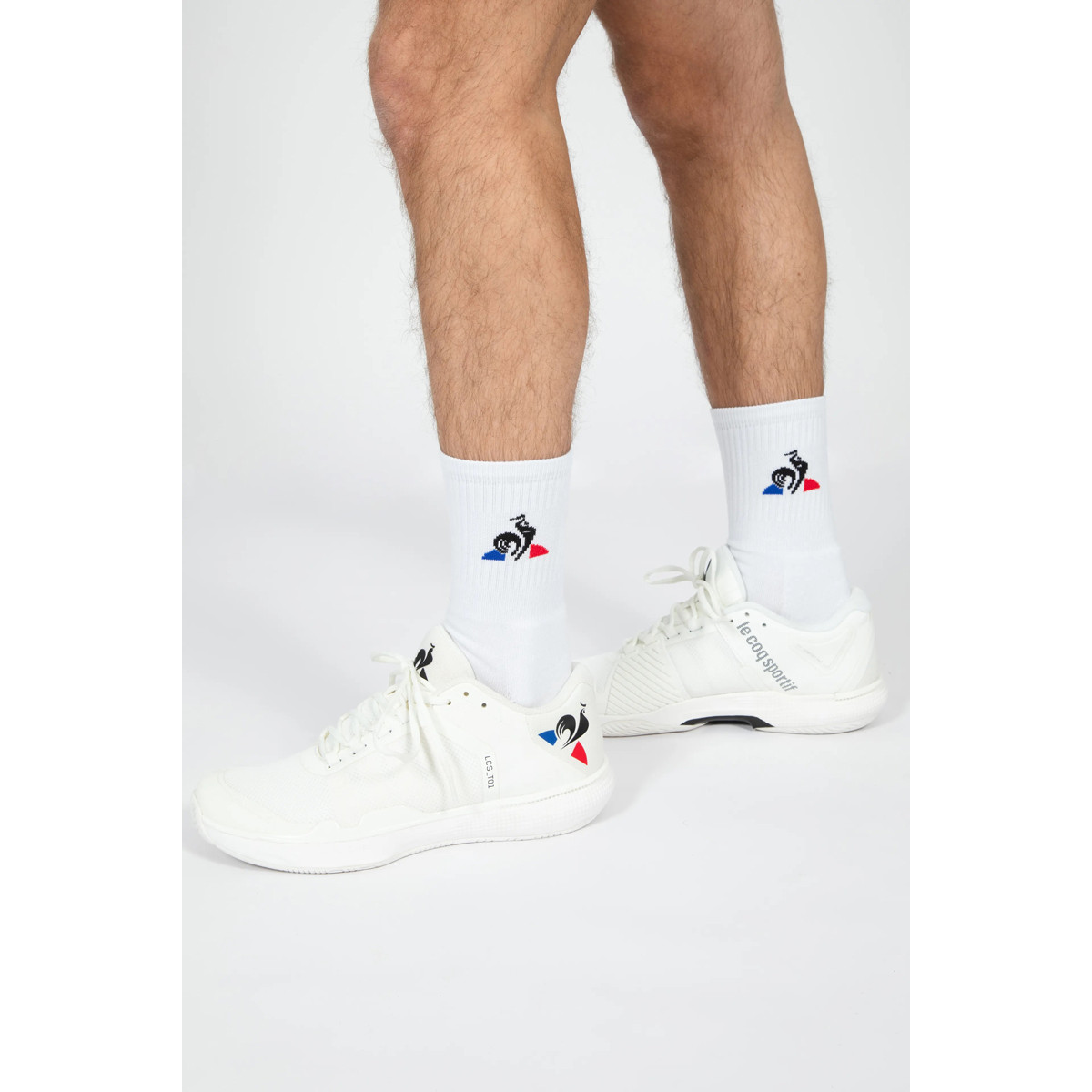 PAIRE DE CHAUSSETTES LE COQ SPORTIF TENNIS (MID)