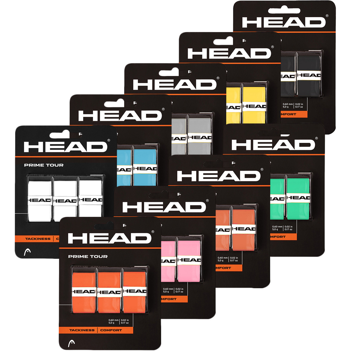 SURGRIPS HEAD PRIME TOUR (X3)