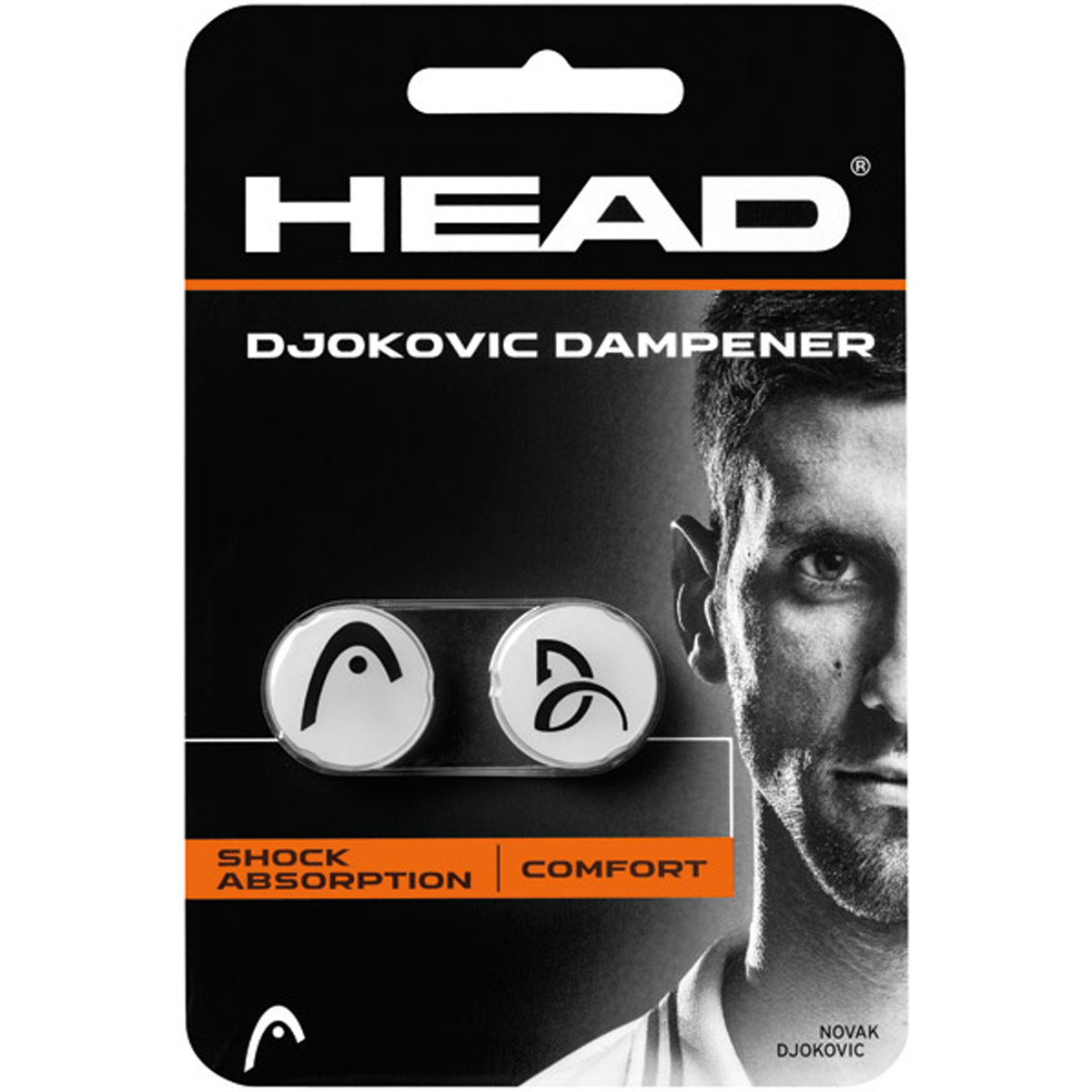 Antivibrateur Head Djokovic Blanc