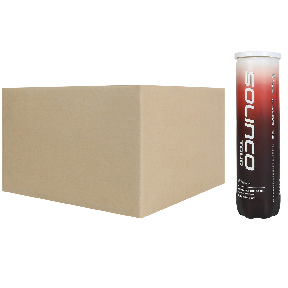 CARTON DE 24 TUBES DE 4 BALLES SOLINCO