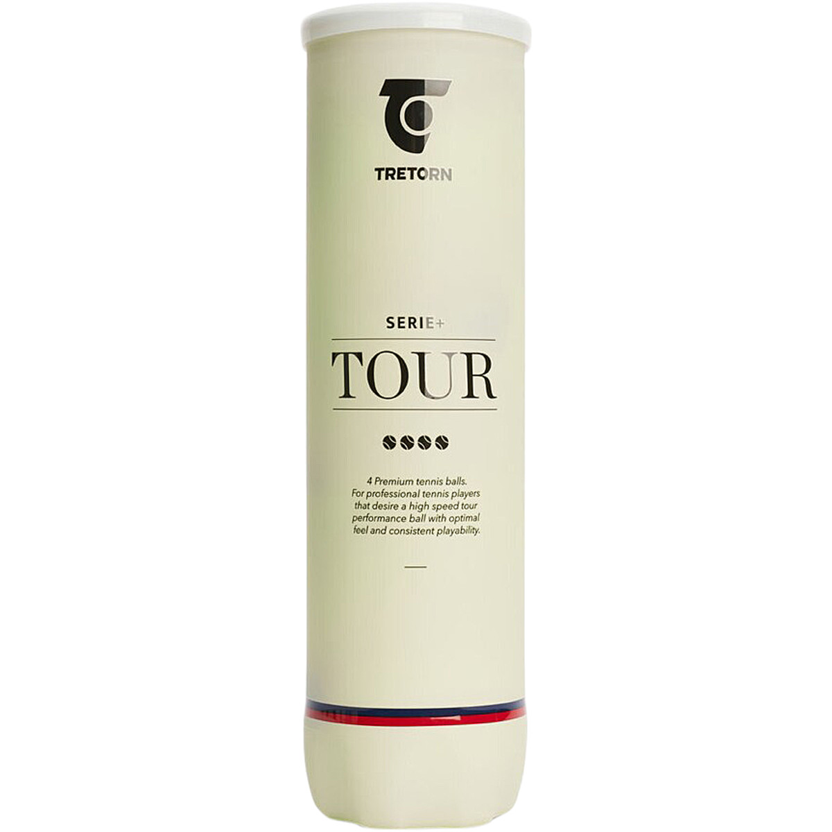 Tube De 4 Balles Tretorn Serie +