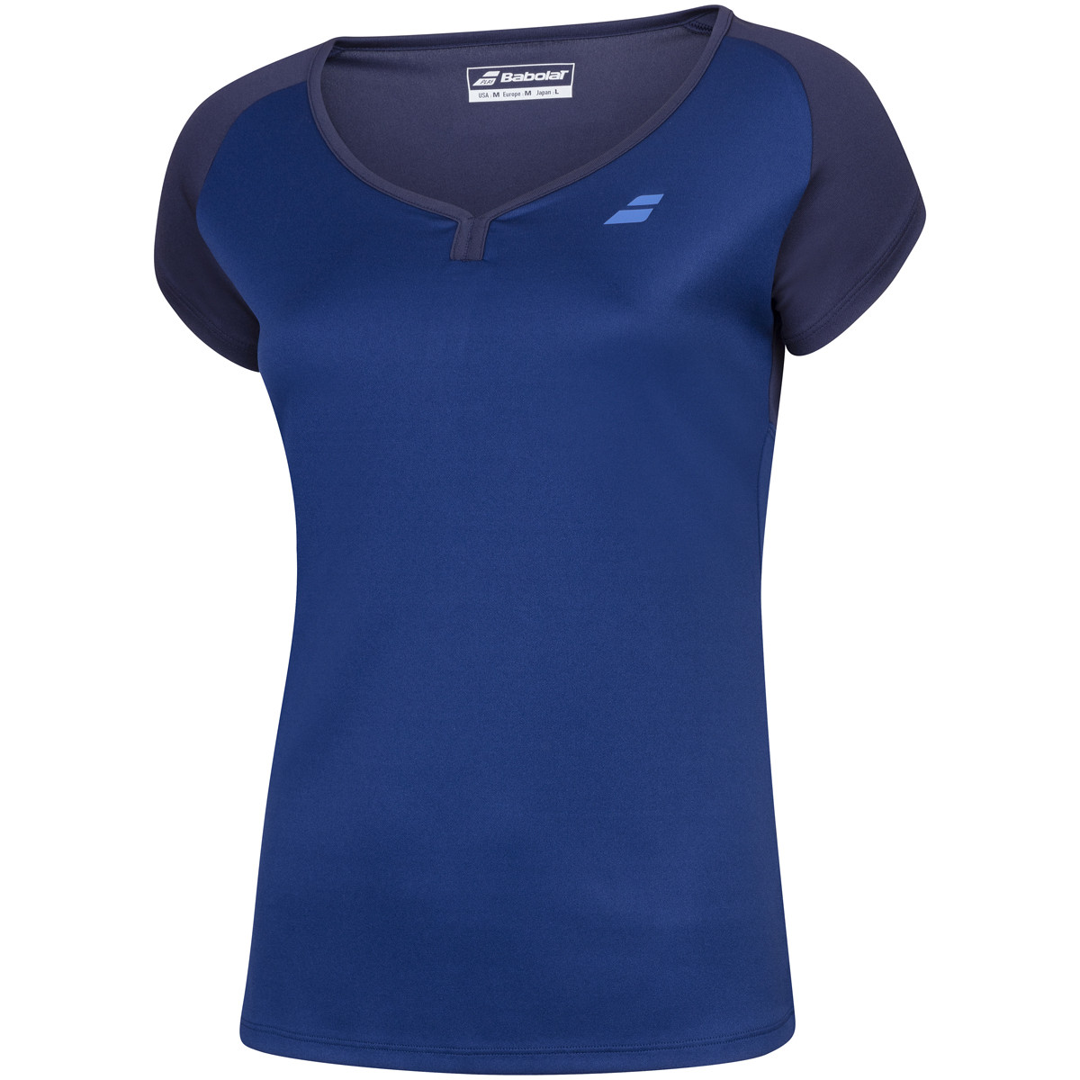 Tee-Shirt Babolat Junior Fille Play Marine