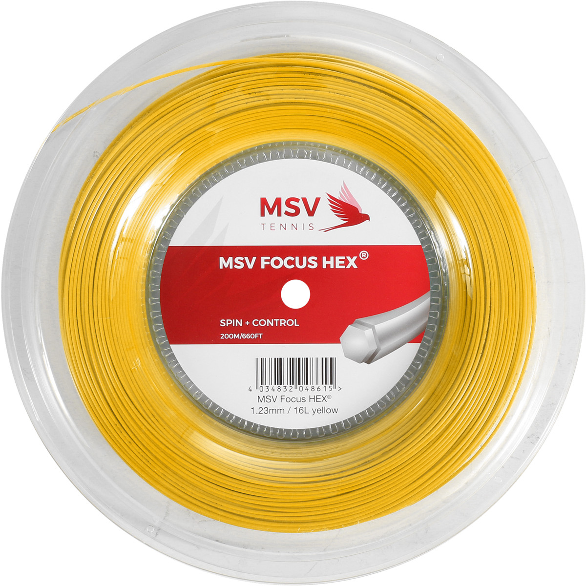 Bobine MSV Focus Hex Rouge (200 Mètres)