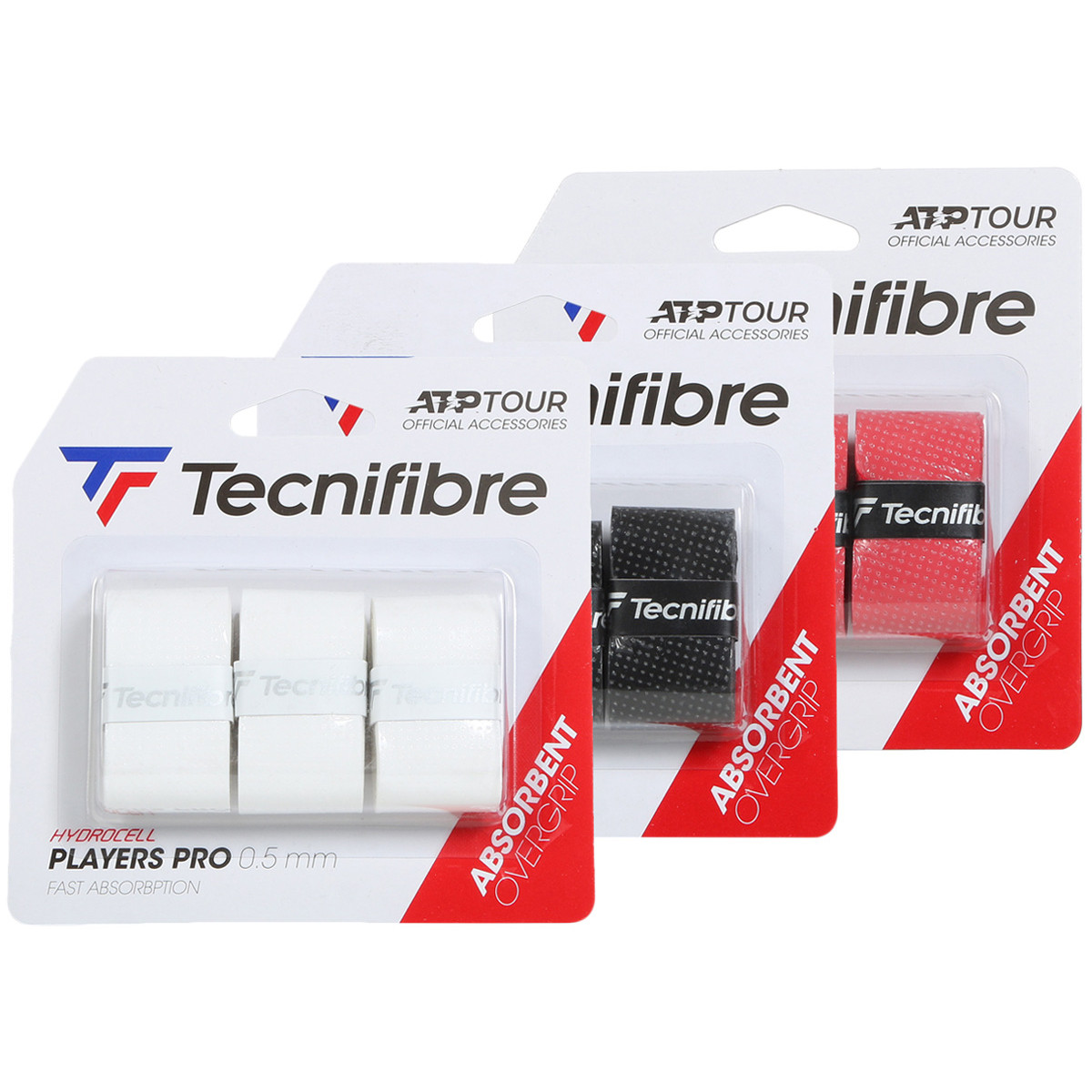 Surgrips Tecnifibre Pro Players x3 Blanc