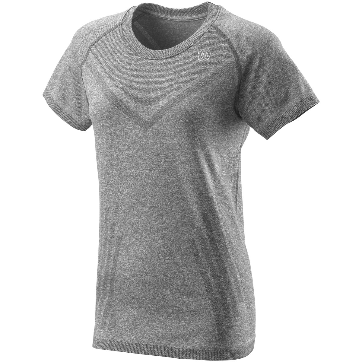 Tee-Shirt Wilson Femme Power SMLS Crew Gris 