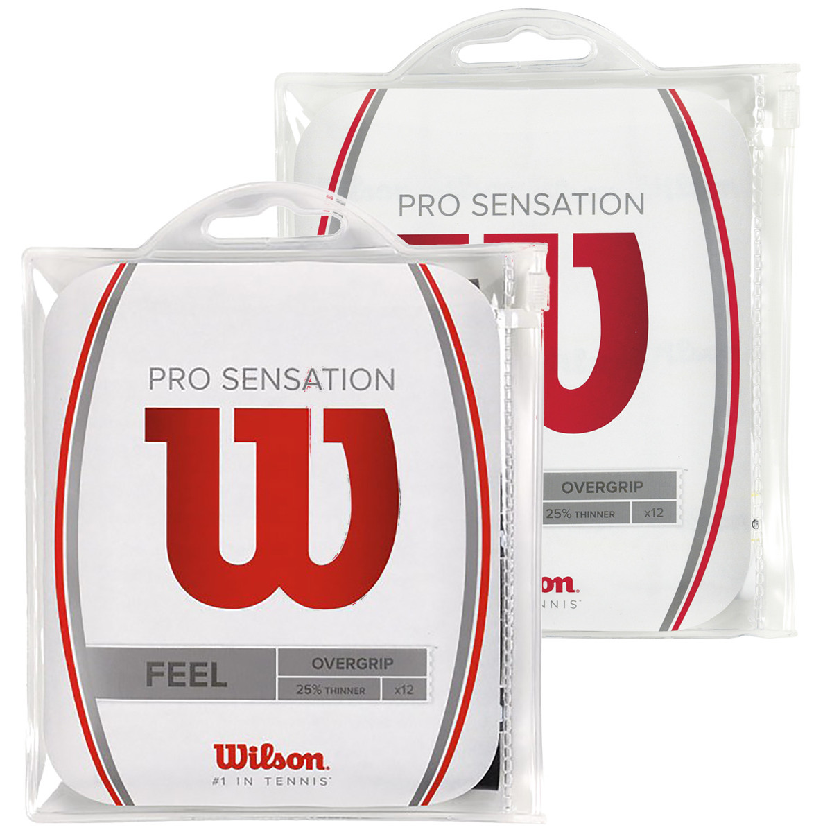 Surgrips Wilson Pro Overgrip Sensation Blancs x12
