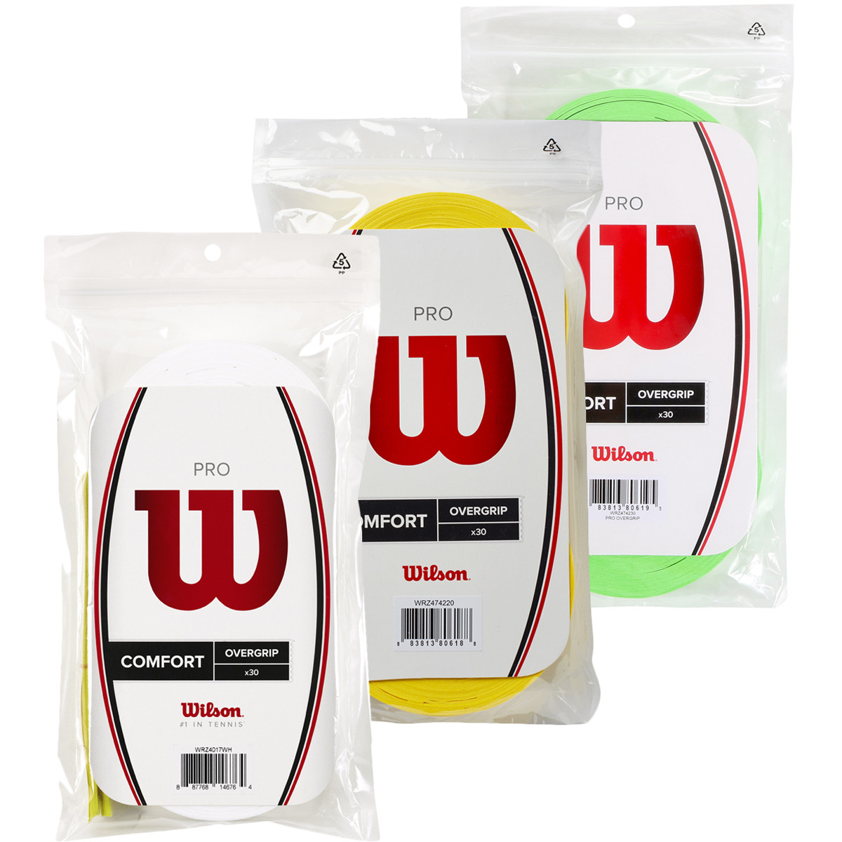 Surgrips Wilson Pro Overgrip Blancs x30