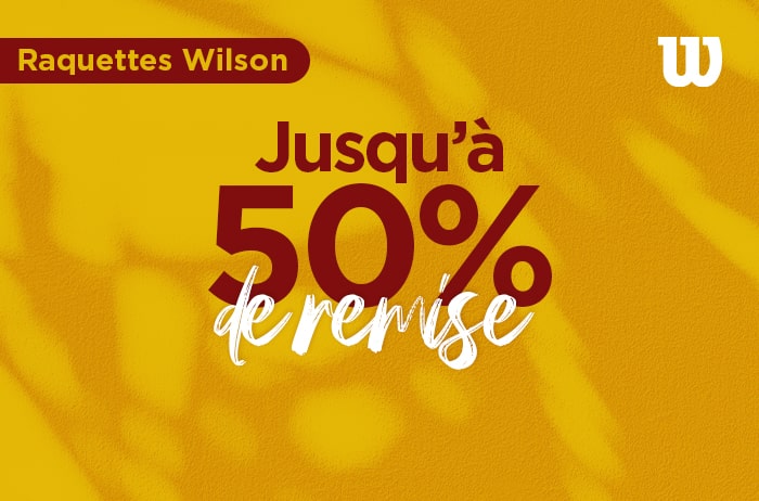 Raquettes Wilson