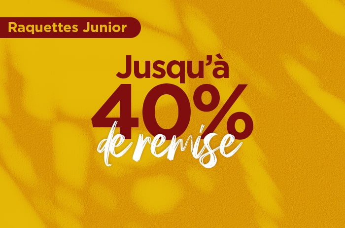 Raquettes en soldes